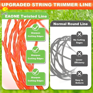 Weed Eater cao cấp màu đỏ Nylon chuỗi tông đơ dòng phổ thay thế cho 4 thì & 2 thì tông đơ - Product Image 4