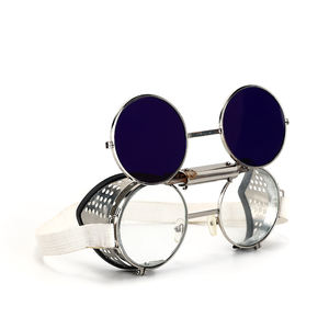 溶接用ゴーグル,ブラック安全衝撃抵抗性アイプロテクトアンチスパークスプラッシュ防止工業用 - Product Image 4