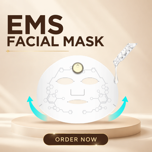 Maschera Facciale EMS Ricaricabile OEM, Maschera a Microcorrente EMS per la Cura del Viso - Product Image 1