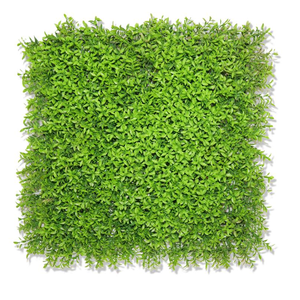 หญ้าเทียมขายส่งยอดนิยม ฉากหลังต้นไม้สีเขียวจำลอง พร้อมใบไม้และดอกไม้ห้อย สำหรับตกแต่ง<span class=keywords><strong>บ้าน</strong></span>และห้างสรรพสินค้า - Product Image 3