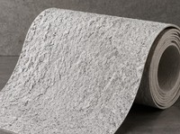 Panneau mural flexible en sable de quartz pour salon moderne, texture surface lunaire, gris, effet lune, revêtement pour intérieur et extérieur