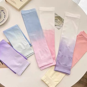 ユニセックス大人用サマースポーツアームウォーマーカスタムクイックドライと滑り止め日焼け止めスリーブ付きアイスシルク保護用 - Product Image 5