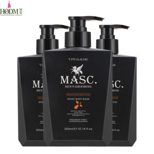 MASC 300ml 500ml Sistema orgánico para el cuidado de la piel Sin sulfato Hidratante Aceite de menta Enfriamiento Lavado corporal - Product Image 6