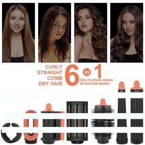 HS 08 Fer à Boucler Multifonctionnel 6-en-1 avec Affichage LED de la Température et 3 Réglages de Chaleur - Product Image 3