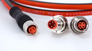 Conector de Sensor M12 Macho de 4/8 Pines, IP67 Impermeable, Contacto de Latón, Carcasa de PC, 2A 6A, Video/Audio - Product Image 6