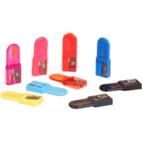 2.0 plomb pointeur taille-crayon Mini 2mm plomb aiguiseur Portable taille-crayon à main pour crayon plomb recharges couleurs assorties