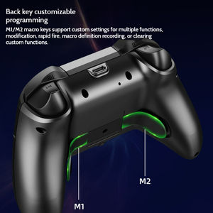 Accesorios Inalámbricos Directo de Fábrica, Controlador de Juegos, Auriculares con Audio, Doble Vibración 360 °   Joystick con Gatillo Lineal de 0.1mm, Venta al Por Mayor - Product Image 4