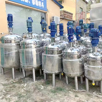 Équipement de process chimique, Agitateur pour biodiesel, Cuve de réaction, Réacteur chimique, Réservoir de mélange chimique