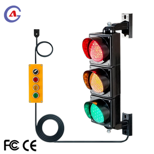 100mm 4 pouces AC85 265V feu de signalisation étanche avec télécommande aucune batterie nécessaire approvisionnement direct certifié FCC de l'usine américaine - Product Image 1