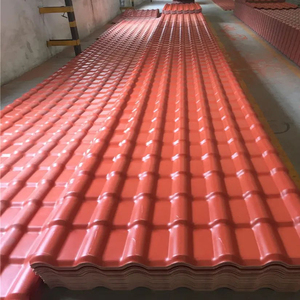 Tuiles de toiture en PVC synthétique Asa colorées, en forme de bambou ondulé, en plastique - Product Image 6