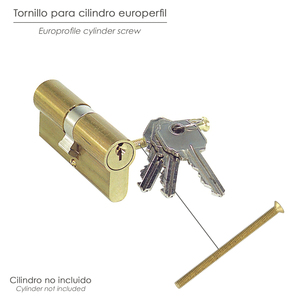 Vite di ricambio per cilindro Europrofile M5x70 - Product Image 4