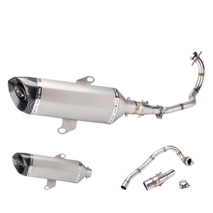 Sistema de Escape Completo, Apto para Honda FORZA 300 2021, Accesorio de Modificación de Tubo de Escape, Silenciador y Tubos de Escape - Product Image 1