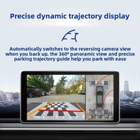 Imagen Panorámica de 360° Aplicable a Benz, Decodificador 3D Todo en Uno, Monitoreo de Punto Ciego del Vehículo, 1 Año de Garantía