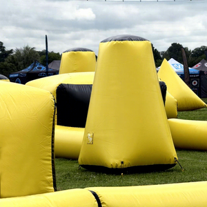 Bunker gonflable de paintball, jeux d'obstacles, tir à l'arc, Speedball, barrière d'air, maillot de paintball, bâche en PVC 0,6 mm - Product Image 1