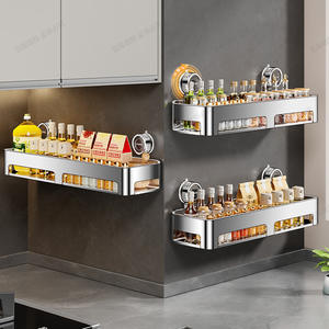 Estante de almacenamiento de acero inoxidable Lteng, rectangular, resistente, para condimentos de cocina, aceite, sal, salsa de soja, vinagre - Product Image 5