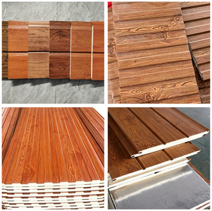Casa Prefabricada Ligera con Panel Sándwich de PU Integrado, Paneles Metálicos para Techo y Pared con Aislamiento de Poliuretano Ignífugo - Product Image 2