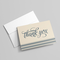 Carte de remerciement gaufrée personnalisée avec insert en papier, carte postale, carte de visite promotionnelle, carte de vœux personnalisée avec dorure à chaud
