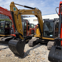 Mini-excavatrice d'occasion Caterpillar Cat307E2 de 7 tonnes, fabriquée au Japon, CAT307E2, petite excavatrice d'occasion, excavatrice d'occasion à vendre, haute qualité