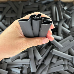 Tube <span class=keywords><strong>thermorétractable</strong></span> étanche à rapport 3:1 Tube <span class=keywords><strong>thermorétractable</strong></span> doublé d'adhésif Tube rétractable à double paroi avec colle noir - Product Image 5