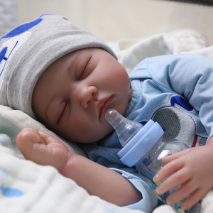 Kindure 16 İnç Ethan Tam Vinil Yeniden Doğmuş Bebek Bebek Gerçekçi Yenidoğan Kız Bebekleri OEM/ODM Desteği - Product Image 2