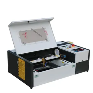 50w Laser Engraver Portable Mini Laser Engraving Machine 3020 300*200mm 40w Customized CO2 Plexiglass Machine Water-cooled 1*1mm