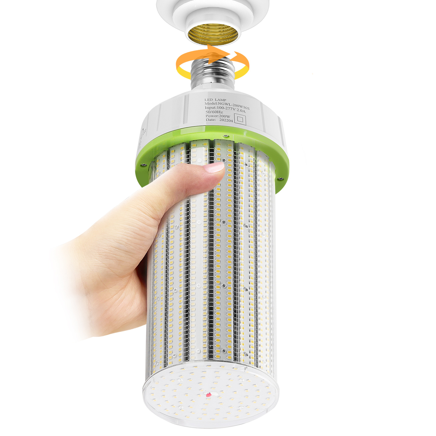 E26 E27 E39 E40 30 Вт 50 Вт 80 Вт 100 Вт 150 Вт 200 Вт 250 Вт наружная уличная парковочная площадка двор сарай освещение Светодиодная лампа-кукуруза