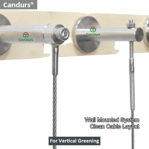 Ensemble de câbles de tension en acier inoxydable 316 pour treillis mural vert et systèmes de plantes grimpantes - Product Image 3