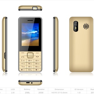 Teléfono Celular Básico 2025 OEM SKD, Doble SIM, Pantalla de 2.8 Pulgadas, Modelo Barra, Superventas - Product Image 3