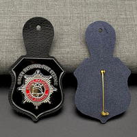 Badge de pompier personnalisé en métal, broche de revers sur mesure