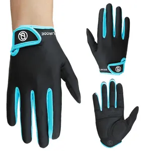 Miglior Outdoor Full Finger Touch Screen MTB BMX guanti da bicicletta da strada Pro guanto da ciclismo imbottito leggero per uomo donna