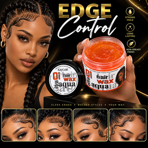 Cire coiffante pour tresses avec Glycérol, Vitamine E et Huile de Coco – Fixation forte, fini brillant pour Locs, Twists et Bords - Product Image 2