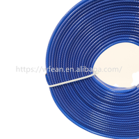 Tuyau plat en PVC 3 pouces bleu-rouge, tuyau d'irrigation flexible de 6 pouces, longueur personnalisée, moulage, application pour l'eau