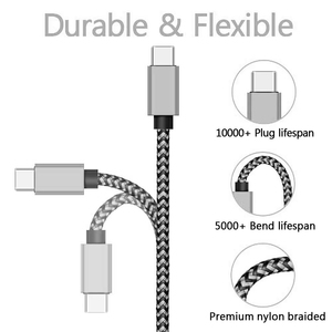 Hot Sale USB Type c Cable Nylon Braided USB C Cables Fast <strong>Charging</strong> Charger for <strong>Samsung</strong> Galaxy <strong>S9</strong>/S8 Note8/9 <strong>Plus</strong> C <strong>Cord</strong> - Product Image 4