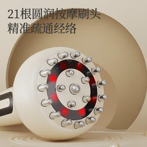 เครื่องนวดกระตุ้นจุดเส้นลมปราณแบบไฟฟ้าชนิดชาร์จได้ พร้อมระบบทำความร้อนและแรงดันลบ สำหรับการบำบัดและนวด - Product Image 4