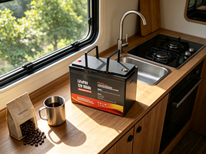 Batterie LiFePO4 200Ah 12V 24V 48V à décharge profonde pour stockage d'énergie solaire domestique, VR et marine - Product Image 1