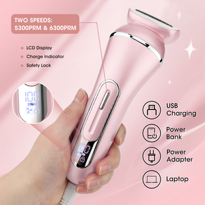 Nouveau rasoir électrique Resuxi 227 pour femme, kit de toilettage 7 en 1, rasoir indolore étanche IPX7 pour le corps, épilateur électrique pour femme - Product Image 2