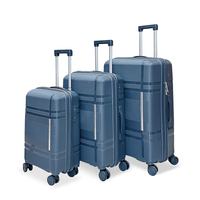 Marksman 2025 fábrica de moda al por mayor gran oferta de equipaje de viaje PP proveedor de maletas con ruedas personalizadas