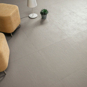 Piastrella rettificata opaca testurizzata Doha Grey 60x60 cm per pareti e pavimenti - Product Image 5
