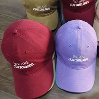Groothandel Designer Ongestructureerde Baseball Caps Op Maat Geborduurde Logo Vintage Dad Hat