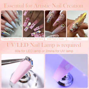 BORN PRETTY Pegamento en Gel para Piedras de Imitación Sin Necesidad de Limpiar, Adhesivo Ultra Fuerte para <span class=keywords><strong>Uñas</strong></span>, para Dijes, Gemas, Diamantes, Polvo de Cromo, Escultura de <span class=keywords><strong>Uñas</strong></span> 3D - Product Image 4