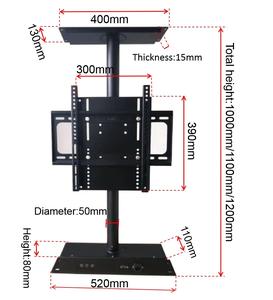 Meubles de salon support de meuble <span class=keywords><strong>TV</strong></span> pivotant à 360 degrés base cachée support de meuble <span class=keywords><strong>TV</strong></span> pivotant à rotation manuelle - Product Image 3
