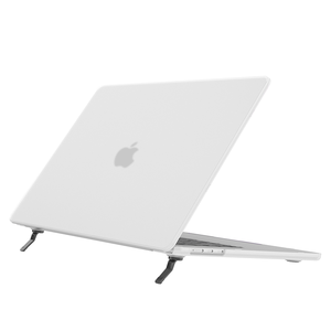 Funda Rígida Ultrafina Mate para MacBook de 13/14/15/16 Pulgadas, Cubierta Esmerilada para Portátil con Patas de Soporte Metálicas Antideslizantes - Product Image 1