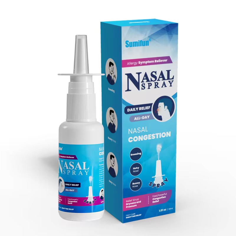 2026 Hot Selling OEM 30ml Sumifun Nose Dry Relief Nasal Spray hot selling