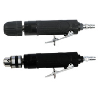 Perceuse pneumatique à vitesse moyenne de type pistolet FixCraft QDZ-001 3/8 robuste avec entrée d'air de 14 mm et mandrin manuel