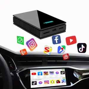 Car Android Multimedia Video Box CarPlay Interface Smartbox for Toyota Camry Avalon Corolla Highlander Tacoma 2018 - 2021