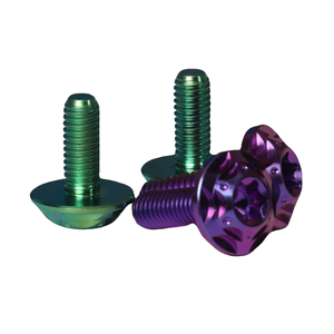 التصنيع باستخدام الحاسب الآلي توركس رئيس M6 دراجة نارية الفرامل الترباس Gr5 سبائك التيتانيوم البراغي مع عرافة مقبس الملحقات دراجة نارية - Product Image 5