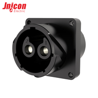 Connecteur circulaire étanche industriel M28 à 3 broches femelles 80A à sertir pour connexion de batterie de nouvelle énergie