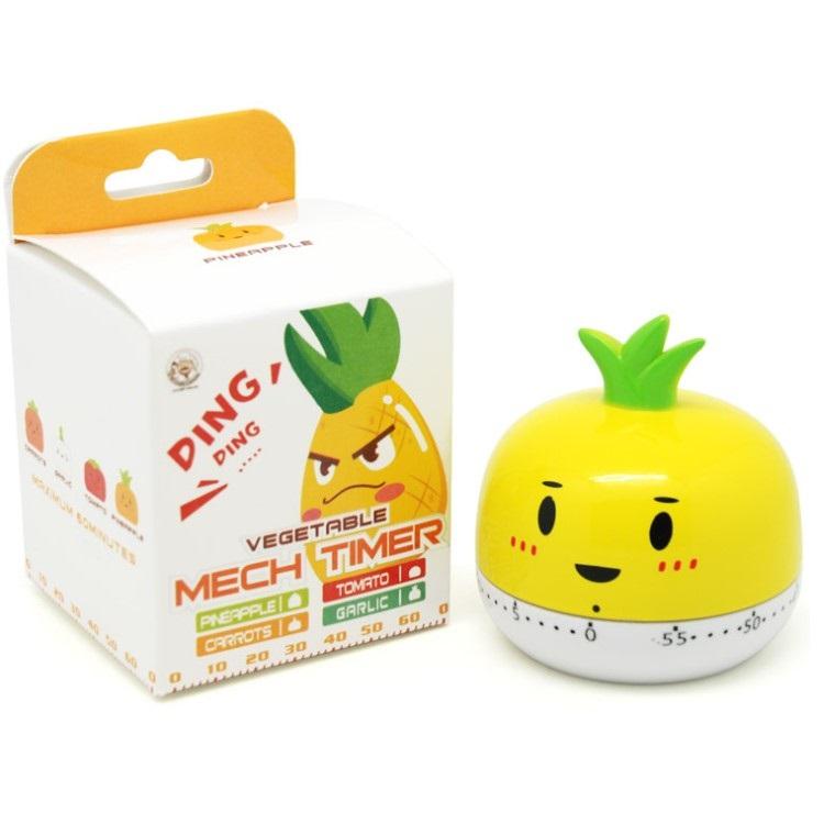 Cute Animal Digital Timer 60 Minute Mechanical Kitchen Timer Plastic Material