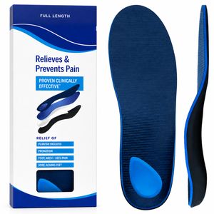Solette Premium <span class=keywords><strong>per</strong></span> Supporto dell'Arco Plantare, Inserti Ortopedici Ergonomici con Ammortizzazione del Tallone <span class=keywords><strong>per</strong></span> <span class=keywords><strong>Scarpe</strong></span> da Passeggio, Corsa e Lavoro - Product Image 2