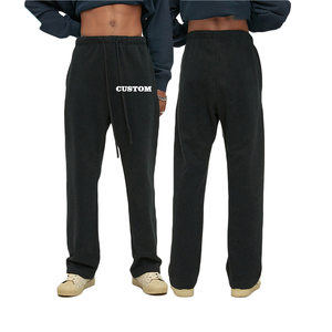 <span class=keywords><strong>Pantaloni</strong></span> della tuta larghi in <span class=keywords><strong>velluto</strong></span> Unisex personalizzati con coulisse <span class=keywords><strong>pantaloni</strong></span> Casual dritti a gamba <span class=keywords><strong>larga</strong></span> <span class=keywords><strong>pantaloni</strong></span> della tuta da Jogging taglie forti da <span class=keywords><strong>uomo</strong></span> - Product Image 3